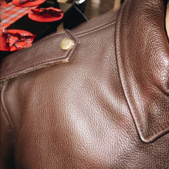 Fox creek Genuine Leather Men’s Jacket - Picture 6 of 6